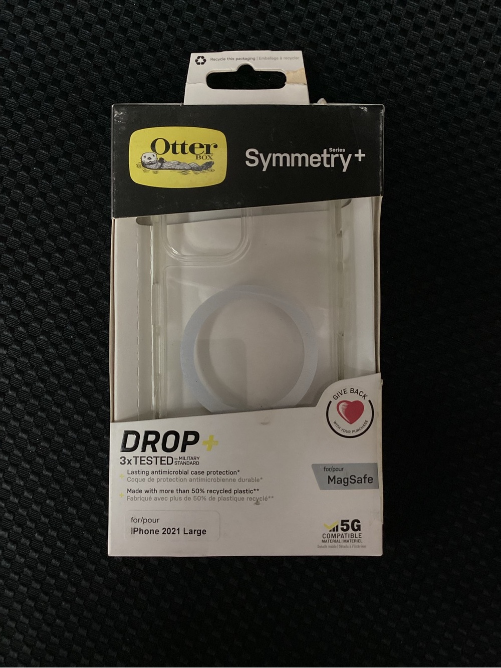 OtterBox Symmetry+ iPhone 2021 Large Clear Case  - Transparent